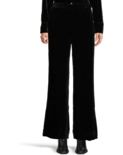 Faherty Stretch Silk Velvet Genevieve Pants