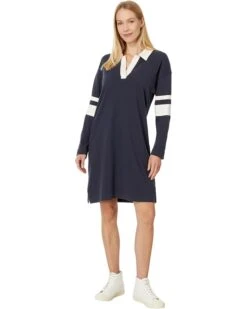 Faherty Sport Jersey Polo Dress | Dresses