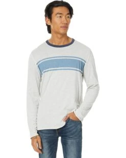 Faherty Long Sleeve Cloud Reversible Crew | Hoodies & Sweatshirts