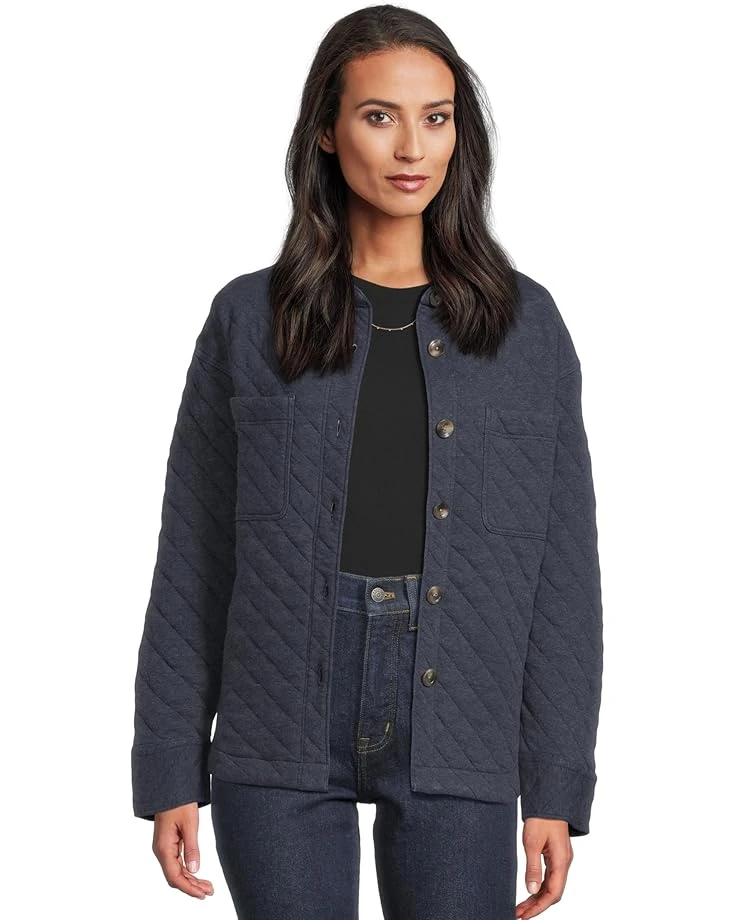 Faherty Epic Quilted Fleece Shirt Jacket | Coats & Outerwear