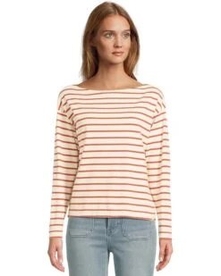 Faherty Sport Jersey Boatneck Top | Shirts & Tops