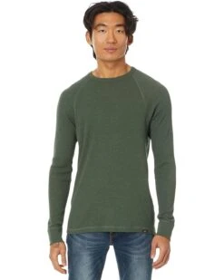 Faherty Long Sleeve Cloud Waffle Crew | Shirts & Tops