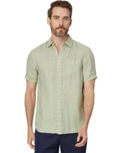 Faherty SS Palma Linen Shirt | Shirts & Tops