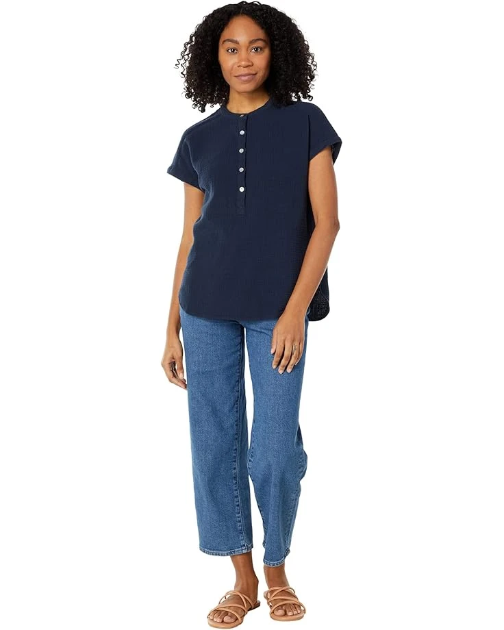 Faherty Dream Cotton Desmond Top | Shirts & Tops - Image 4