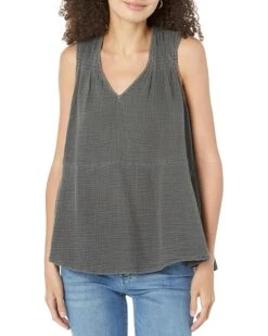 Faherty Dream Cotton Gauze Ainsley Top | Shirts & Tops